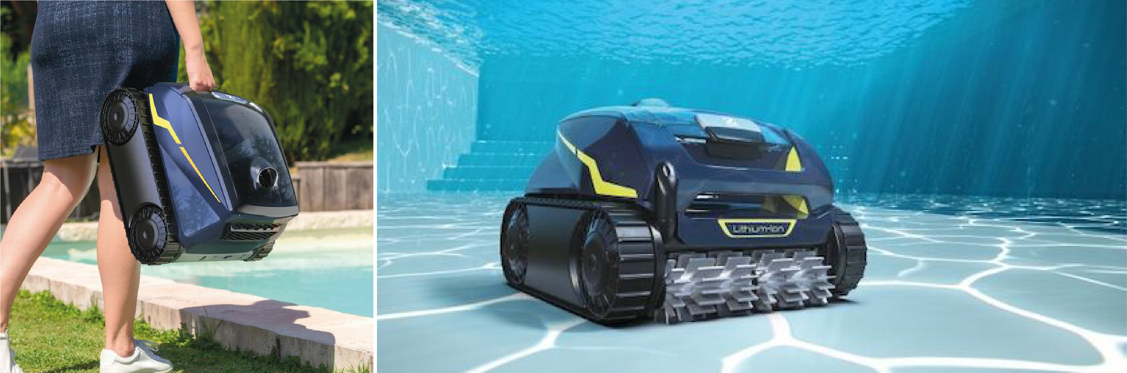 Nouveauté Zodiac® 2023 : robot de piscine sans fil FREERIDER™, la  performance en toute liberté