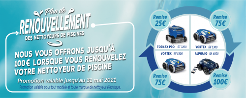 PLAN DE RENOUVELLEMENT DES NETTOYEURS DE PISCINES